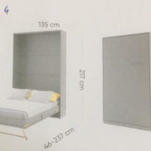 Lova spintoje VERT 02″120″