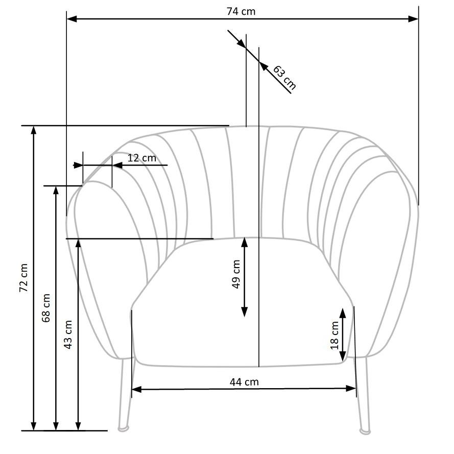 Poilsio foteliukas HML - Image 7