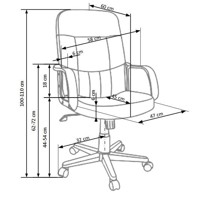 biuro kėdė HM - Image 3