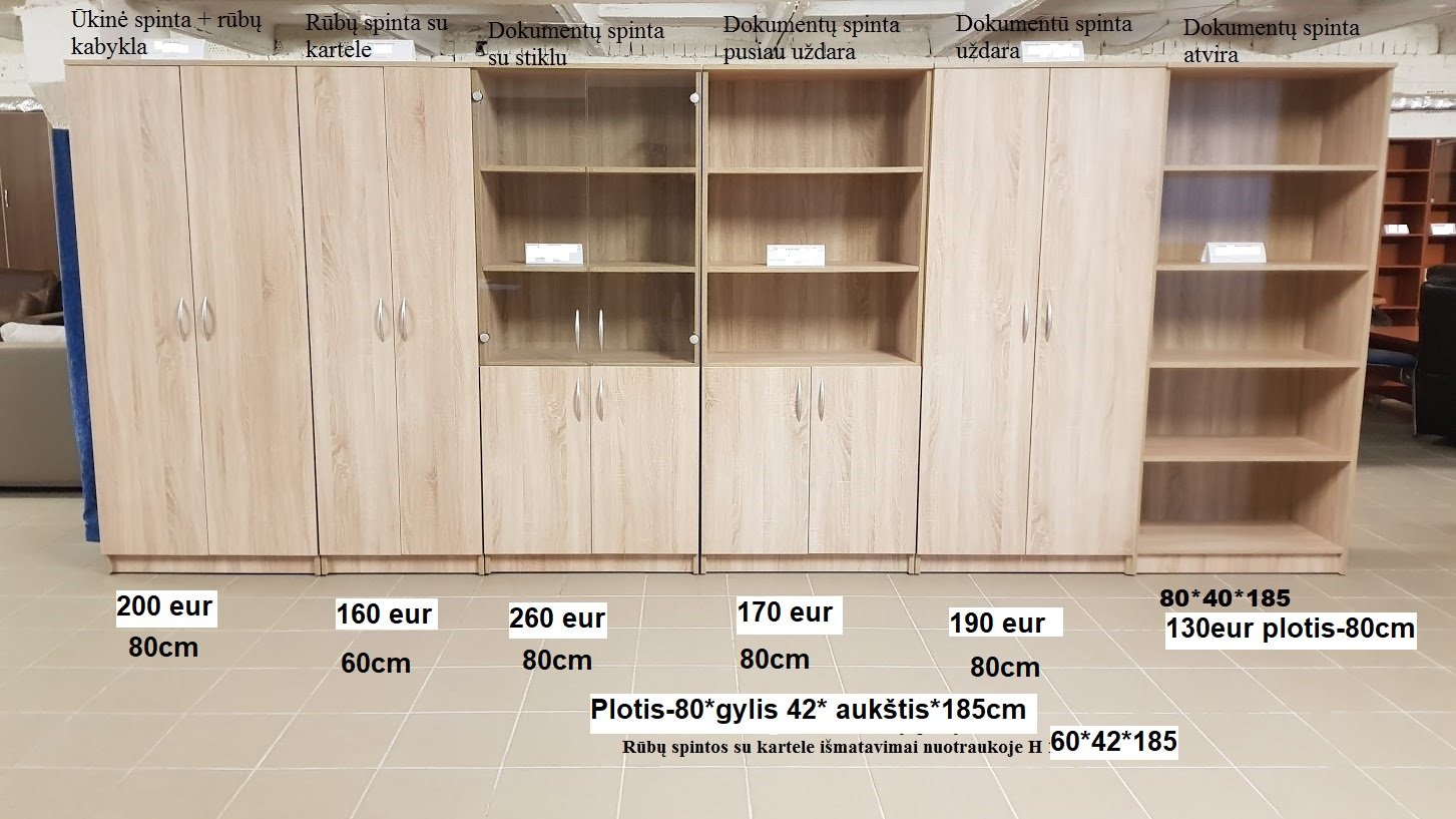 Lietuviški ofiso baldai BLT