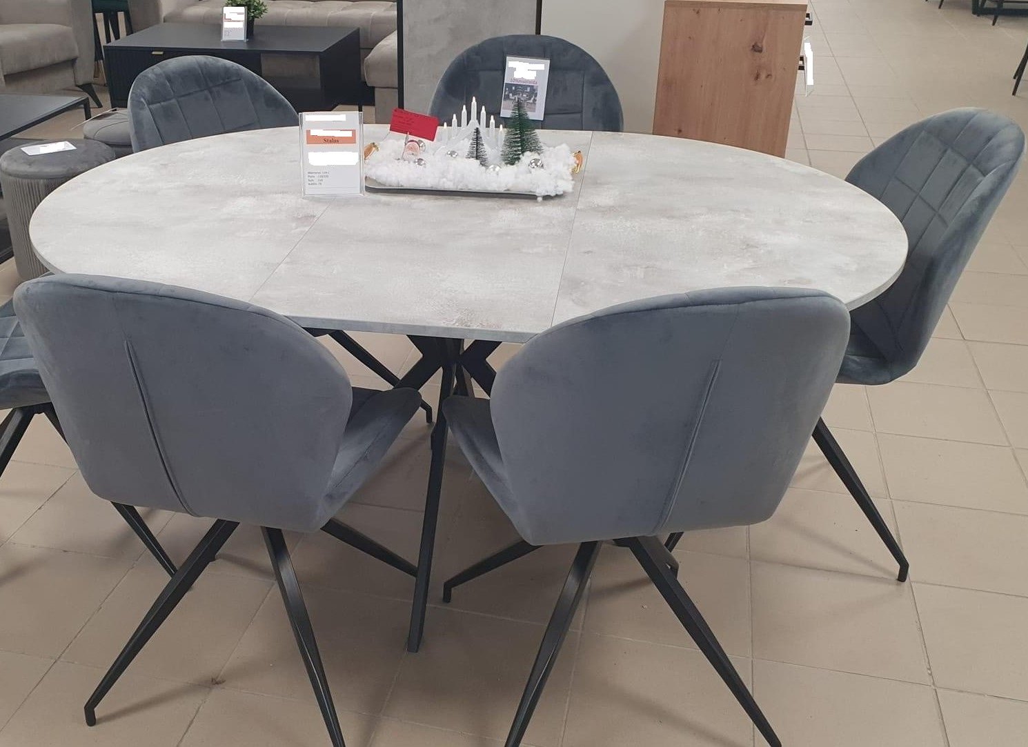 Apvalus stalas LTBL104-110 - Image 9