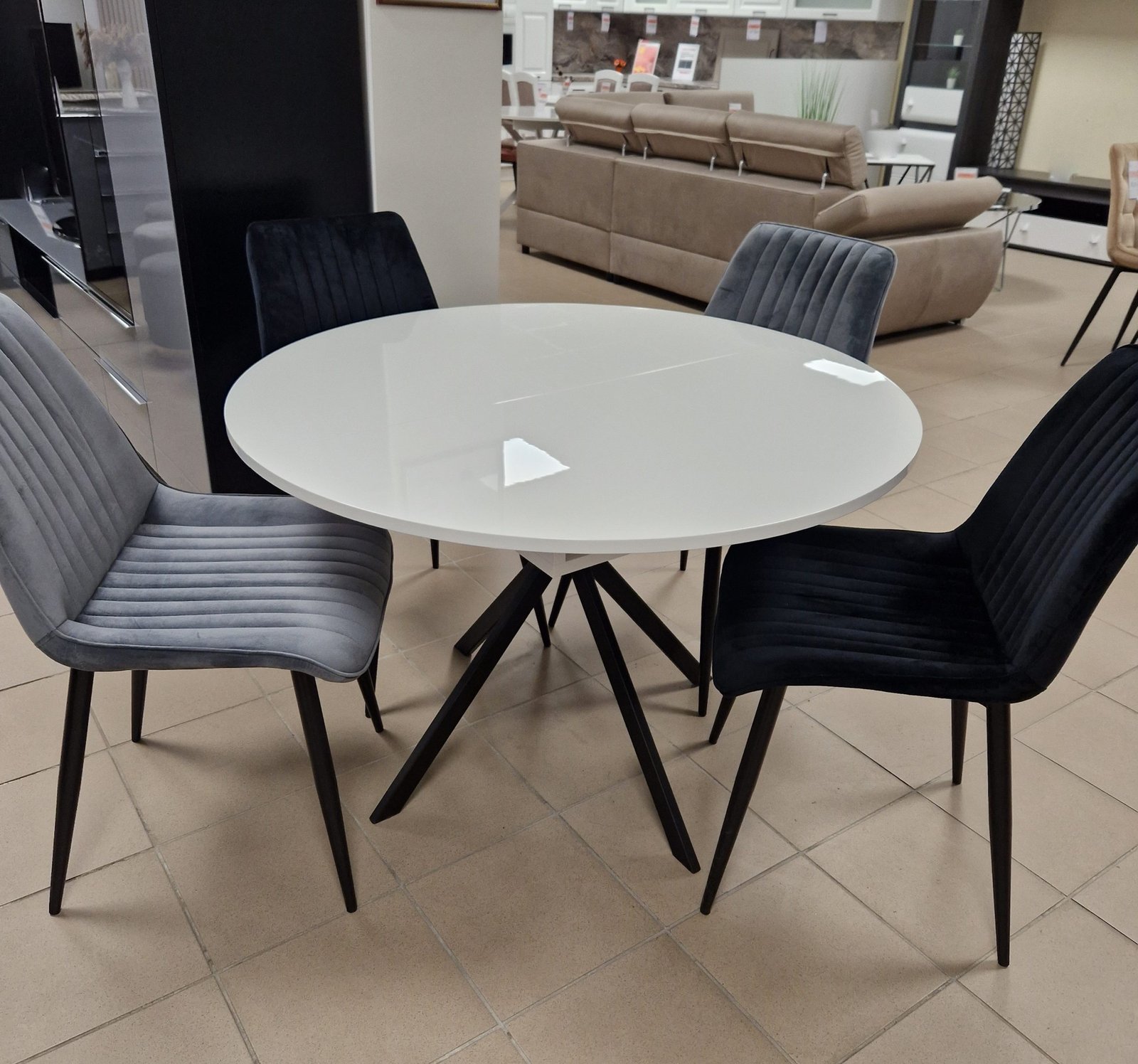 MDF Apvalus stalas LTBL110 - Image 2