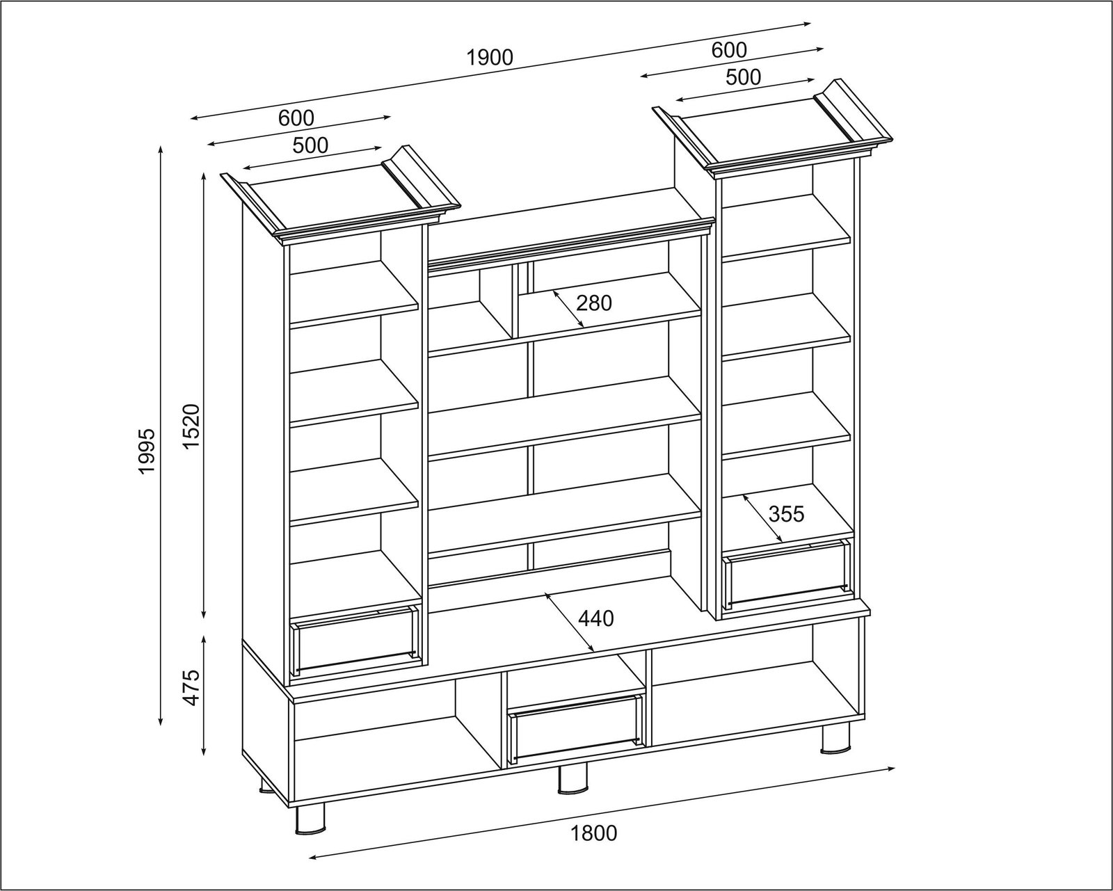 Vitrina BMB 1,80 - Image 6
