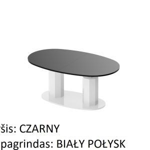 Žurnalinis skl. Stalas BHUB130/170