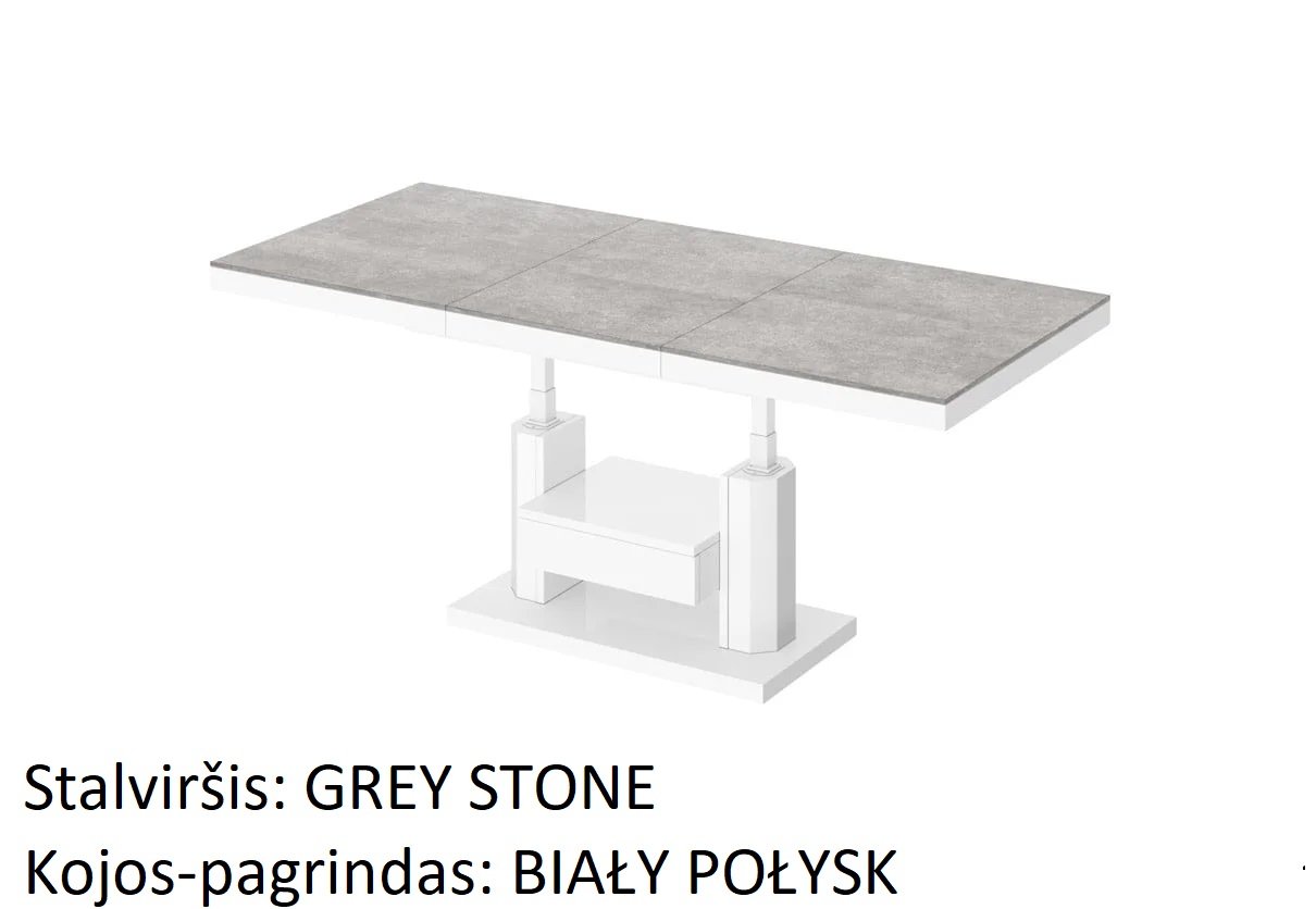 Žurnalinis skl. Stalas BHUB120/170 - Image 2