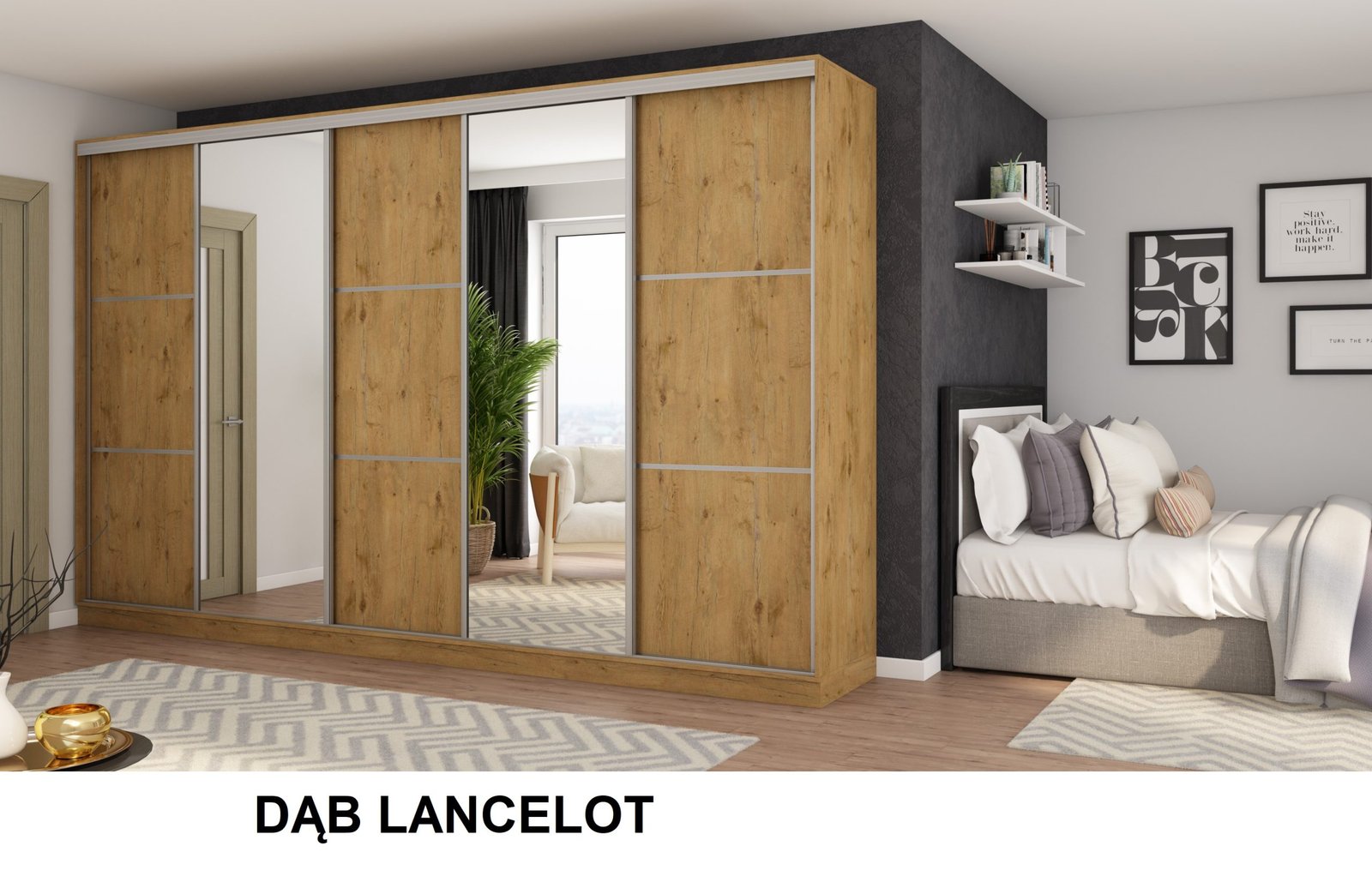 Spinta su sidabr.prof. BMB 4,00/2,44