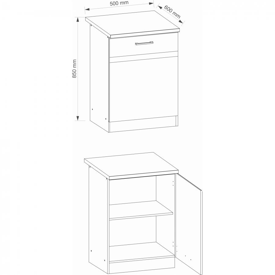 Pastatoma spintelė BLVD50 - Image 7