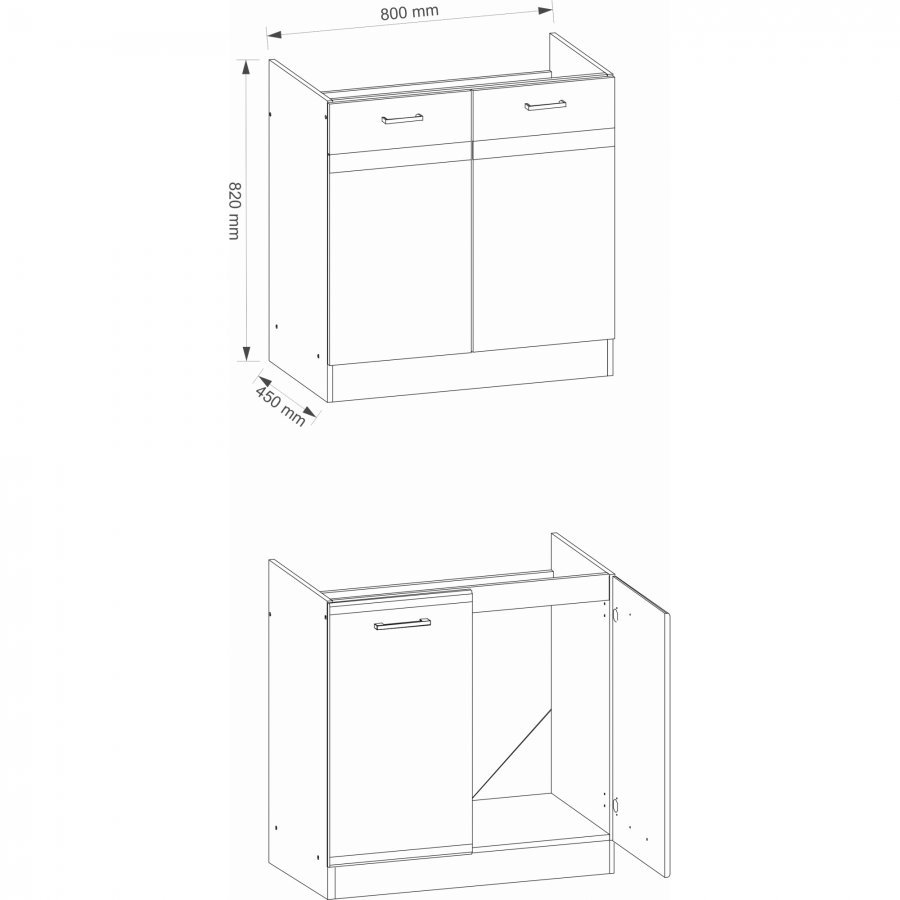 Pastatoma spintelė BLVD80 - Image 6