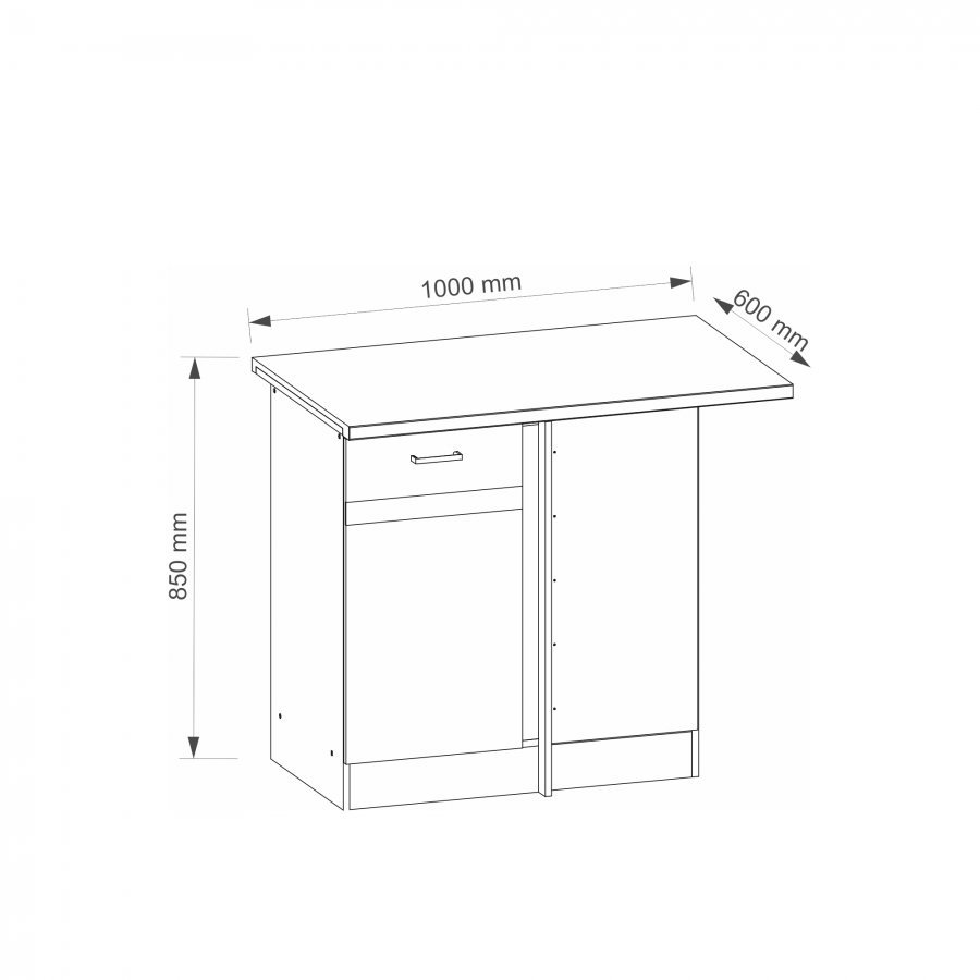 Pastatoma spintelė BLVD100 - Image 6