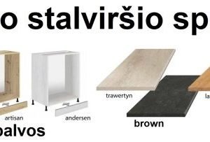 Pastatoma spintelė BLVD30