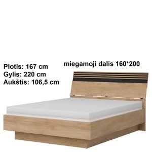 Miegamojo baldai BLV160