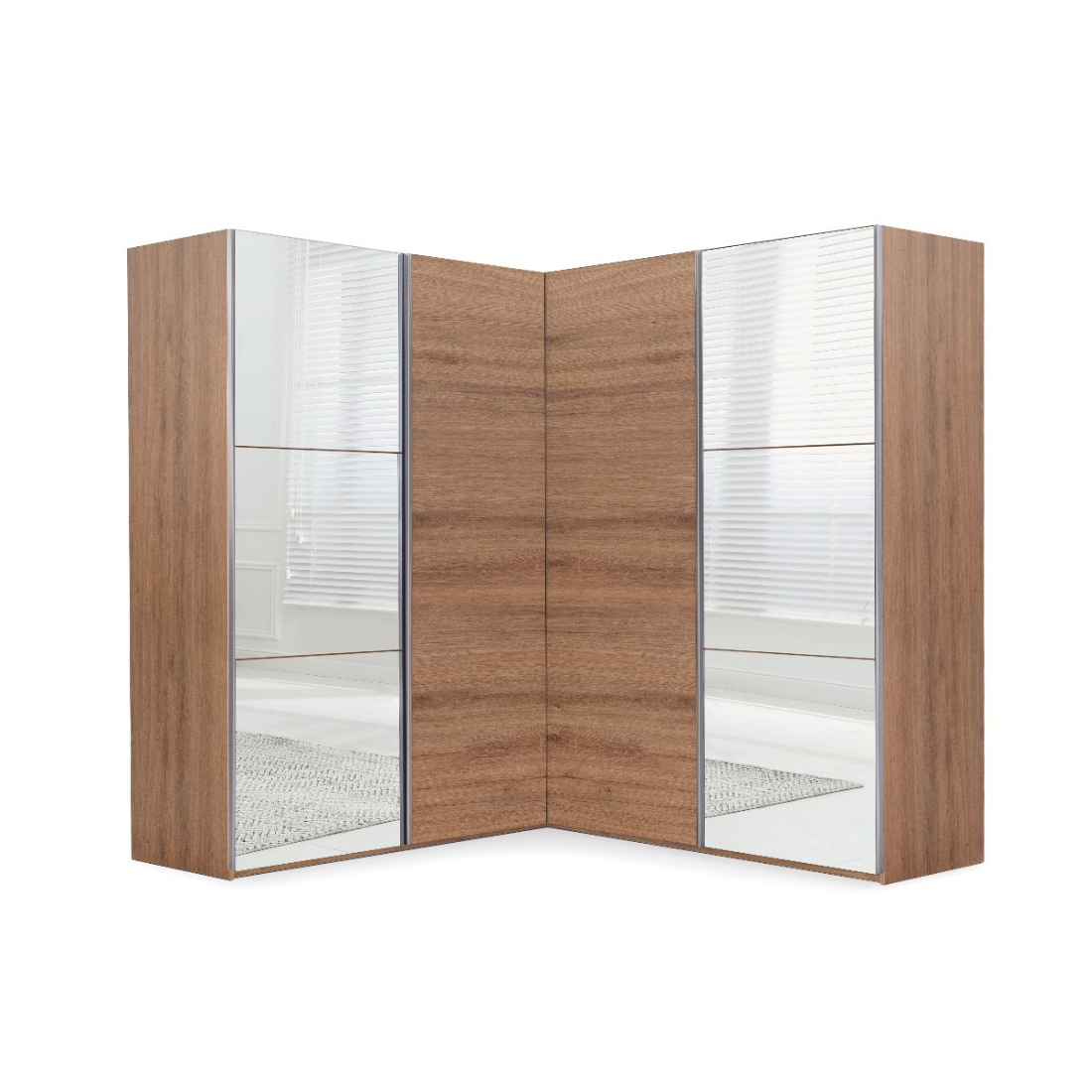 Kampinė spinta BSTL 207,5x216 - Image 2