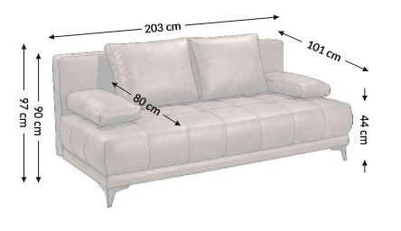 Sofa BECH 203x101 - Image 6