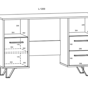 Rašomasis stalas BMCROS 120
