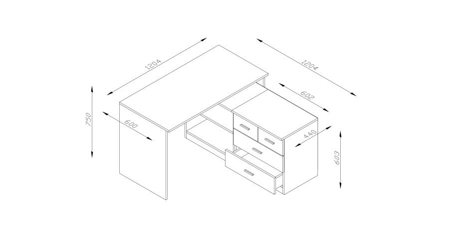 Kampinis stalas BMEB 120x120 - Image 8