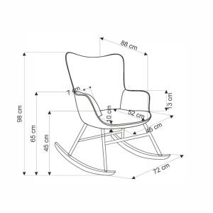 Supamas fotelis BHM72