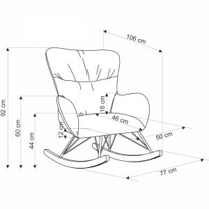 Supamas fotelis BHM77