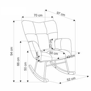 Supamas fotelis BHM70