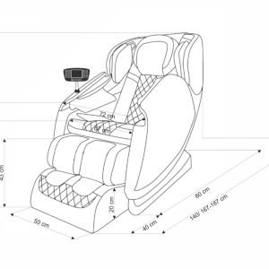 Masažinis fotelis BHM72