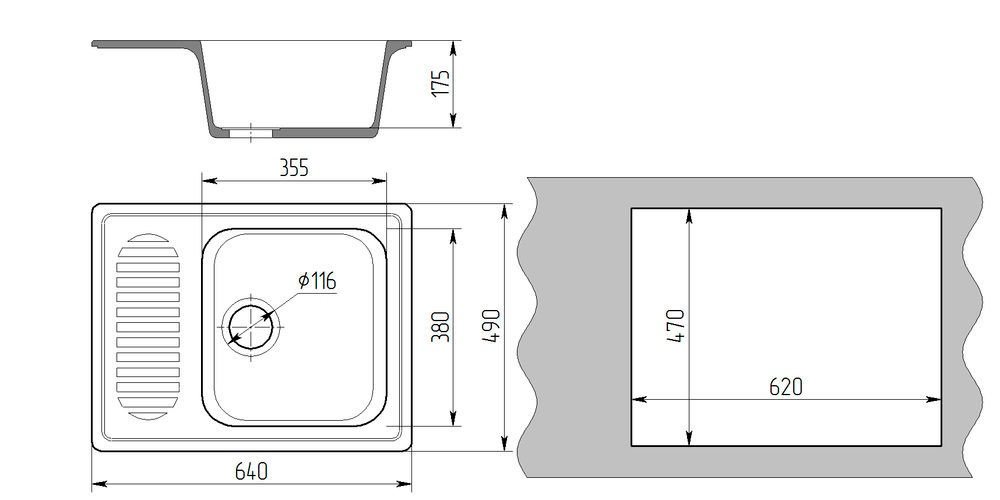 Kriauklė BWLS 64 - Image 3