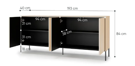 Komoda BLN 193 - Image 5
