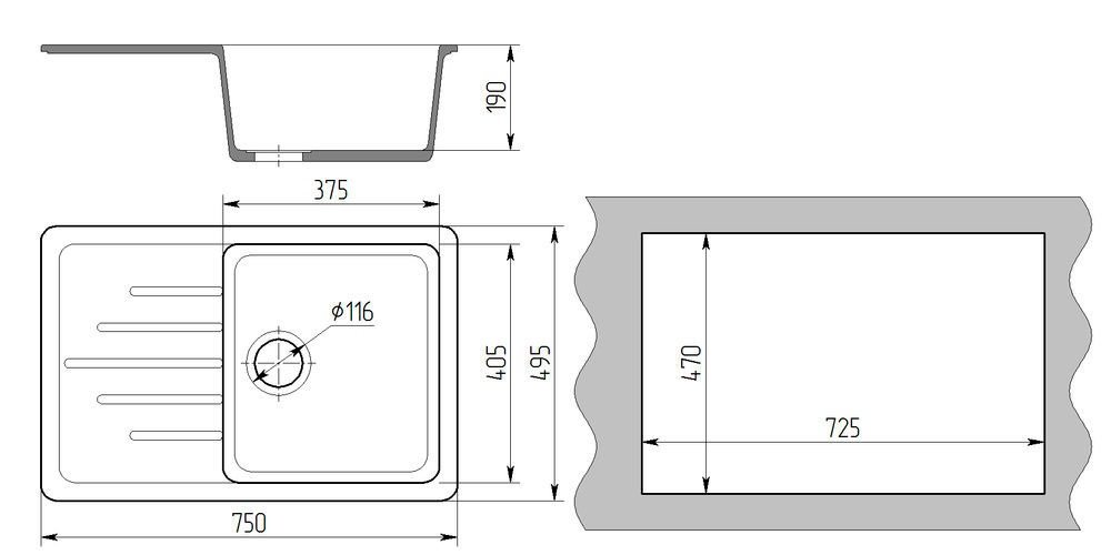 Kriauklė BWLS 75 - Image 5