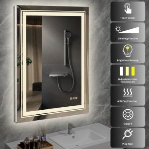 Vonios veidrodis BHM 80