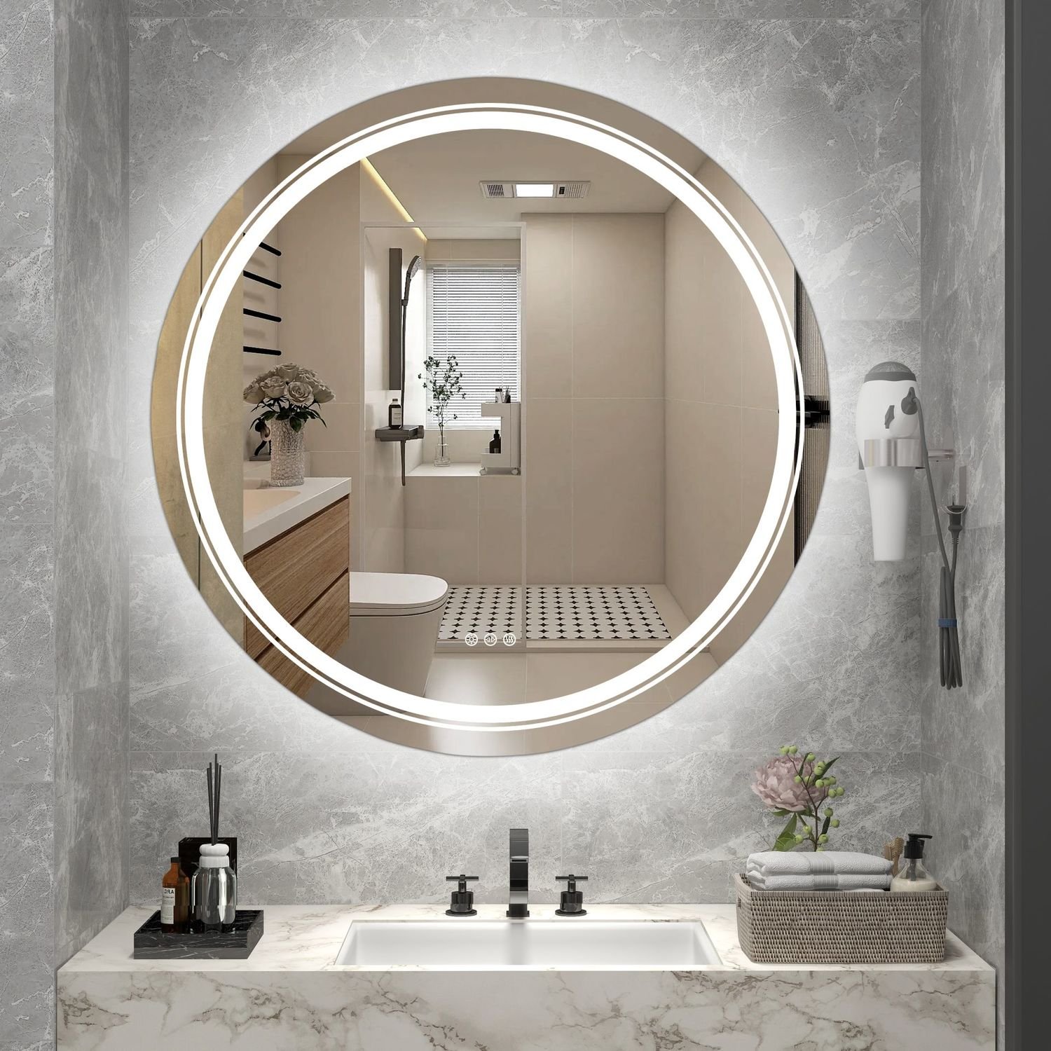 Vonios veidrodis BHM 80