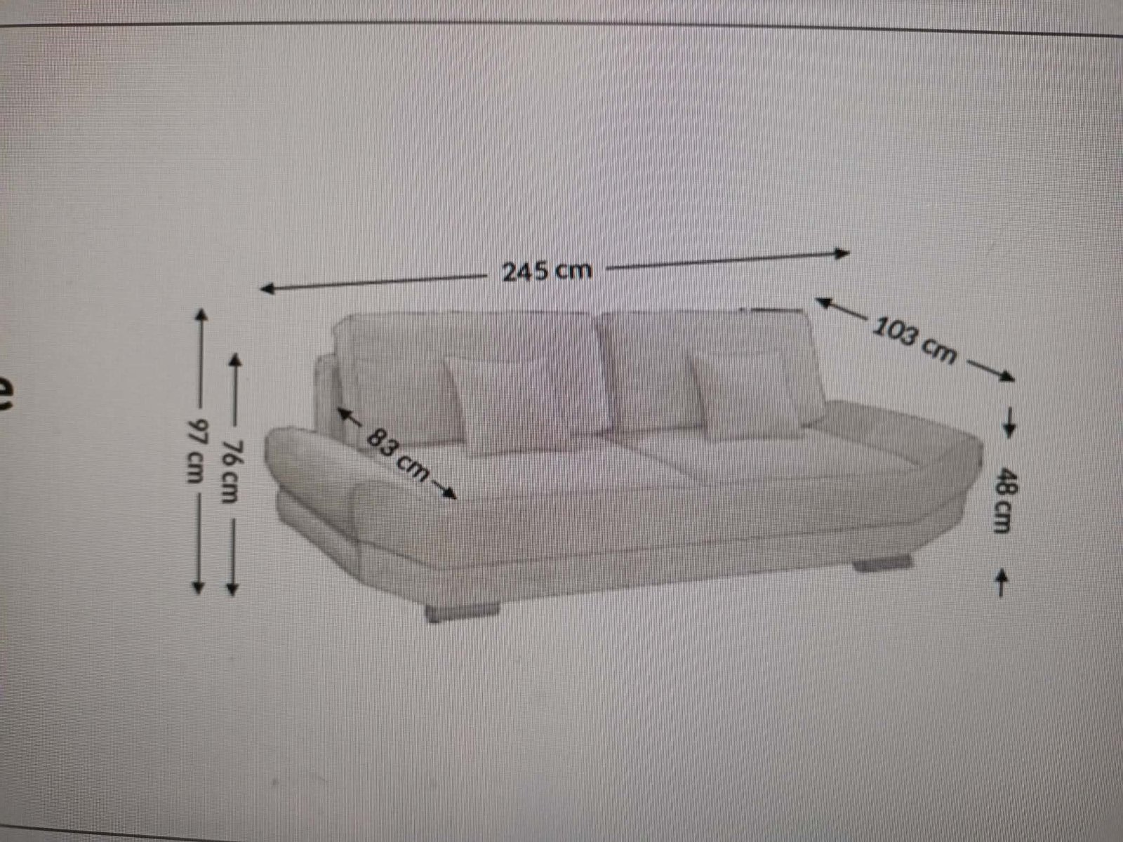 Sofa 2 3DL LUX BECH 245 - Image 6