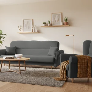 Sofa lova + fotelis BID 216x105