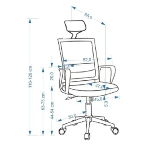 Ergonominė Darbo kėdė BHM 52