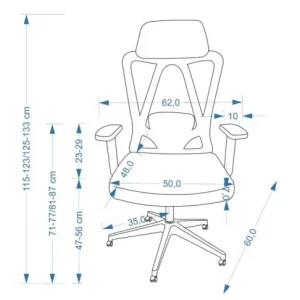 Ergonominė Darbo kėdė BHM 62