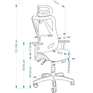 Ergonominė Darbo kėdė BHM 65