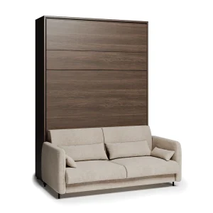 Lova spintoje BLN 140*200 su sofa lova
